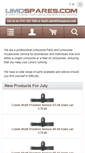 Mobile Screenshot of limospares.com